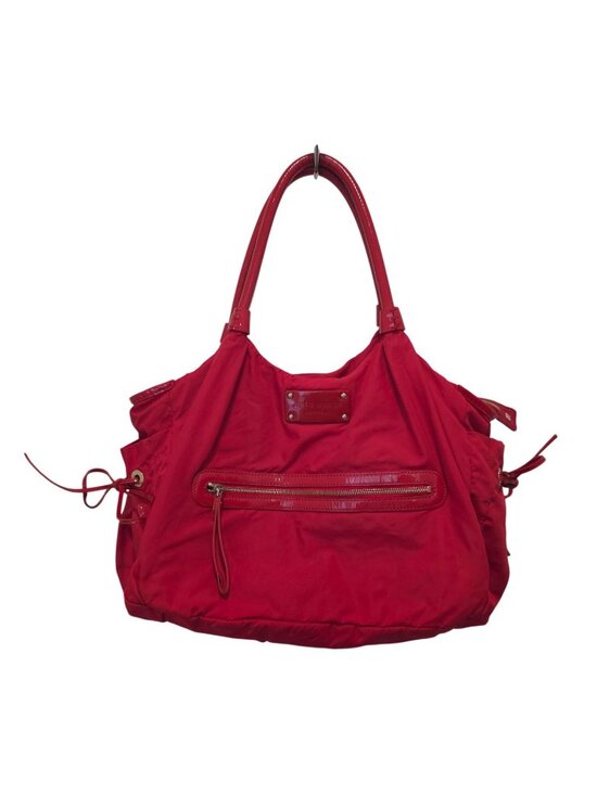 Kate Spade NYC. Handbags - Kate Spade NYC STEVIE Red Nylon Tote Diaper Bag w/ Patent Leather Trim